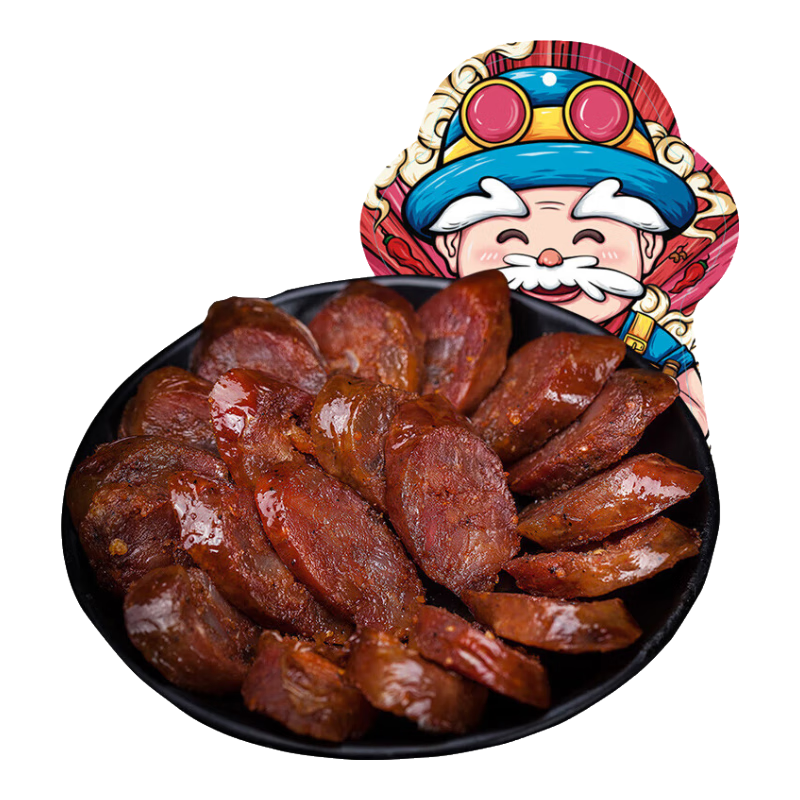  杨大爷 烟熏 川味腊肠  袋装