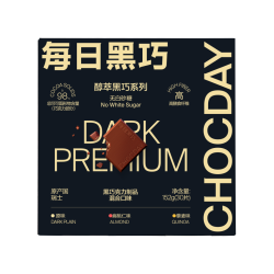 每日黑巧 98%可可醇萃黑巧 3口味30片132g