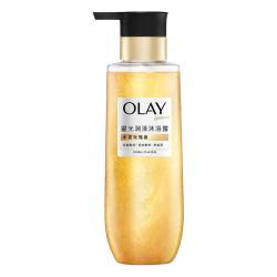 OLAY 鎏光润泽沐浴露烟酰胺角鲨烷玻尿酸钠果酸滋润持久留香