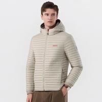 ESPRIT 秋冬季柔软舒适亲肤易打理保暖拉链开衫排骨棉衣外套