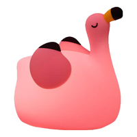 GOLDTECH美金女生小夜灯床头灯走心实用小台灯婴儿喂奶卧室灯 火烈鸟小夜灯+三档调光+可定时