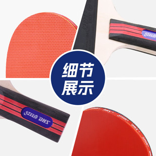 红双喜（DHS ）红双喜 SH系列红双喜娱乐乒乓球拍 SH-01横直对拍