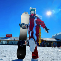 MSEASFREE滑雪板单板小黑板成人入门进阶全能平花公园野雪快穿套装全套雪板
