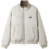 双色两面穿工装时尚宽松立领棉服夹克外套25冬新品 L (175)