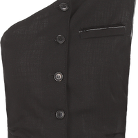 ZARA 【斜单肩设计】女式新潮极简通勤风摩登时尚短款开衫衬衫