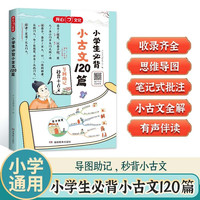 小学生必背小古文120篇 彩图大开本收录齐全思维导图有声伴读美图注音 小学通用小古文大全