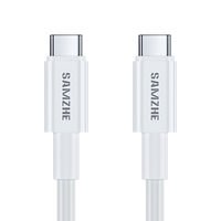 山泽苹果15/16数据线100W快充promax手机平板iphone笔记本ipad电脑macbook华为小米双头type-c充电线