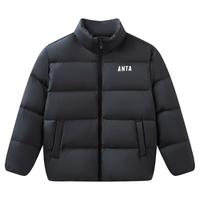 ANTA安踏儿童羽绒服男女童短款24年冬季加厚保暖厚羽绒服工装面包服 充绒量28g