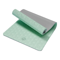 京东京造 瑜伽垫垫加宽加长185*85cm训练垫防滑隔音地垫10mm绿 【升级超宽85cm】厚10mm-青葱绿