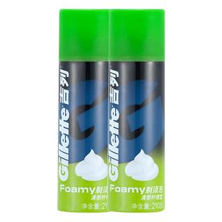 Gillette 吉列 男士FOAMY剃须泡 清新柠檬型