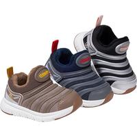 英贝米尼男童运动鞋可爱加绒毛毛虫宝宝鞋冬季休闲户外儿童鞋