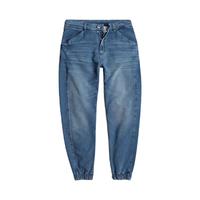 G-STAR RAW24秋季运动风牛仔裤9oz时尚宽松弹性舒适束腿男装长裤D25529 天蓝 3430