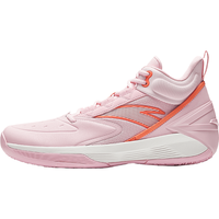 安踏（ANTA）【进击5 BM】篮球鞋男外场实战耐磨水泥克星中帮运动鞋912511604Q 水果粉/绯脂橘-4 42 (8.5码)