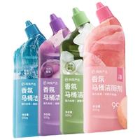 网易严选香氛马桶洁厕剂清洁剂 99%除菌率 除重垢厕所净去味洁厕液洁厕灵 【全家福系列】4款香型 500g 4瓶