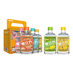江小白 果立方15度果汁酒168mL 6瓶