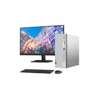 联想(Lenovo)天逸510S个人商务台式机电脑主机(13代i3-13100 8G 512G SSD wifi win11)23英寸