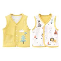 婴蓓依 小童卡通背心 初秋单层