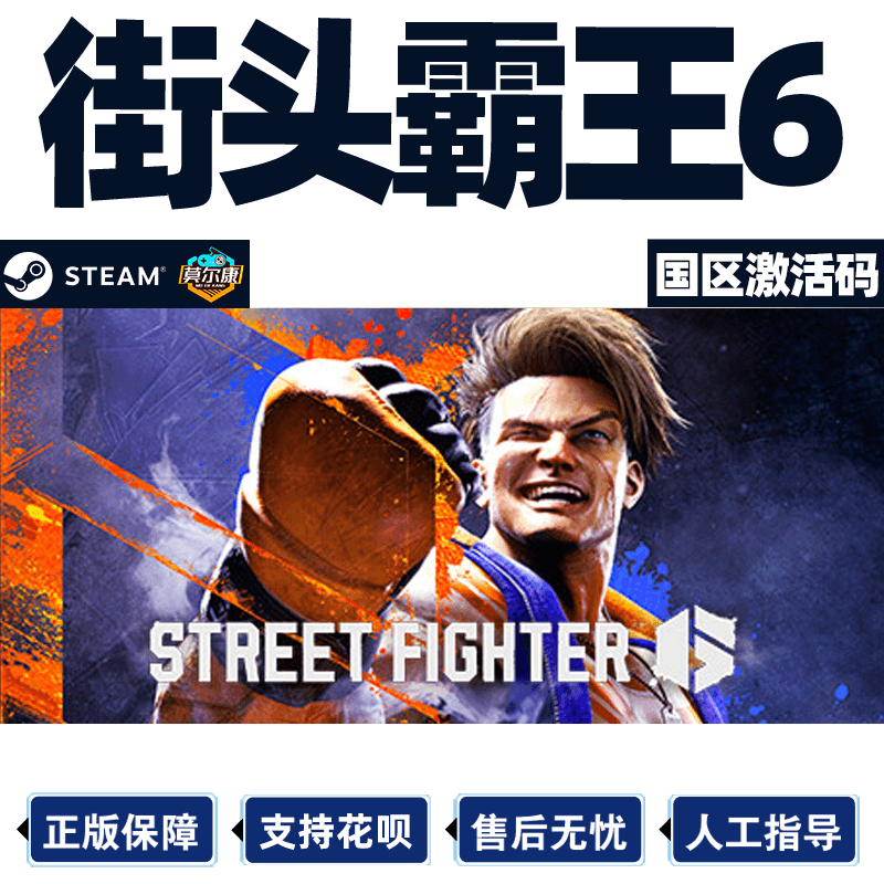  蒸汽平台 STEAM平台 《街霸6》标准版 PC数字版