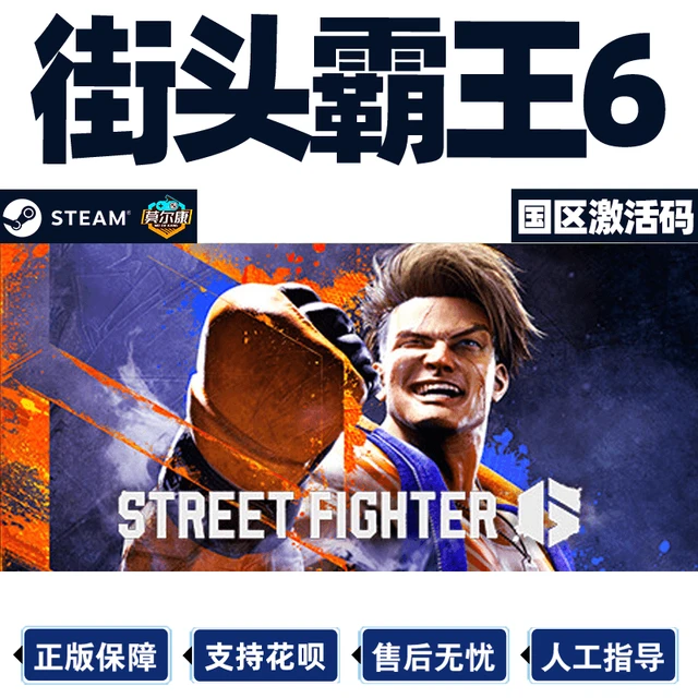  蒸汽平台 STEAM平台 《街霸6》标准版 PC数字版