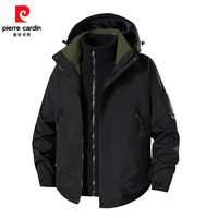 皮尔·卡丹 皮尔卡丹（pierre cardin） 男士三合一可拆卸内胆冲锋衣