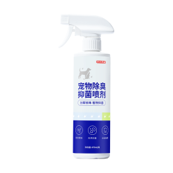 京东京造 京萌 京东京造 宠物抑菌除臭喷雾 家居除味猫狗通用清新淡香除臭剂除味470ML