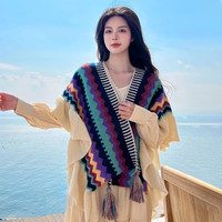  OLOIU 民族风 女士披肩