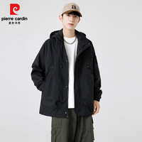 皮尔·卡丹 皮尔卡丹  男女同款防风防水宽松冲锋衣
