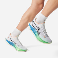 李宁 2025飞电5 ELITE男女同款䨻丝轻量高回弹竞速比赛跑鞋ARMV003