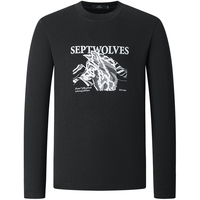 SEPTWOLVES/七匹狼 抗菌 长袖T恤