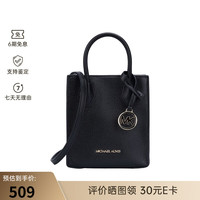 MICHAEL KORS 女士时尚百搭单肩手提包送女友情人节礼物 黑色35S1GM9T0L BLACK