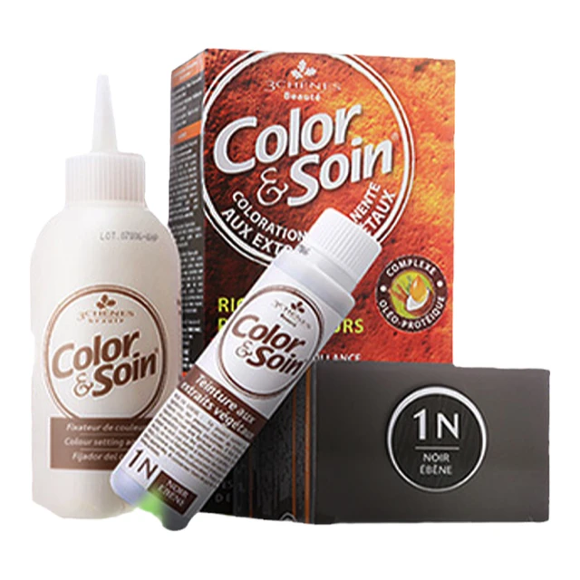 3 chenes 三橡树 有机天然植物长效染发剂