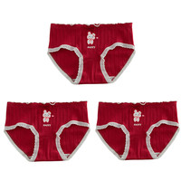卡拉美拉 女生纯棉内裤 3条 均码