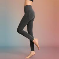 SANFU 女秋季收腰无缝单裤 简约修身弹力保暖九分裤内衣女846374