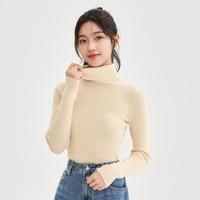 SANFU 女士高领修身时尚毛针织衫 502509