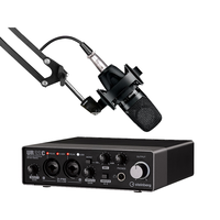 SHURE/舒尔 专业录音 电容麦克风套装+雅马哈UR22C