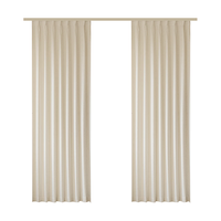 金蝉（JINCHAN）窗帘遮光卧室客厅全屋套餐绍兴柯桥窗帘轨道整套上门安装 两窗套餐【布帘+杆轨】