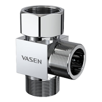  VASEN/伟星 双出水 黄铜角阀