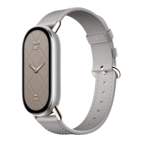 小米手环10腕带表带 配件 小米手环10腕带表带 配件 佩戴图仅为参考 小米手环10 真皮腕带 大象灰