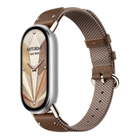 小米手环10腕带表带 配件 小米手环10腕带表带 配件 佩戴图仅为参考 小米手环10 蚕丝针织腕带 箭羽纹 蚕丝