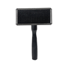 沐森堂黑金1号钢镀钛哑面磨砂针梳 轻松开结硬针 硬针梳-轻松开结