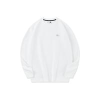 乔丹QIAODAN卫衣男秋冬季外套男士圆领运动服休闲长袖上衣男套头衫 乔丹白-常规款 L