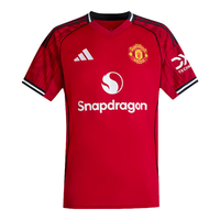 阿迪达斯 （adidas）25/26曼联主场球迷版球衣短袖足球服JI7428 8#B. Fernandes B费联赛印号球衣 3XL