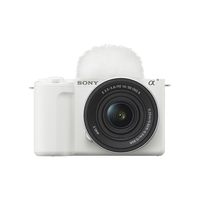 索尼 滤镜直出 APS-C画幅微单相机+标准镜头  单头套机 16-50mm 白色
