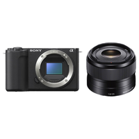 索尼(SONY)ZV-E10 II黑色单机+SEL35F18