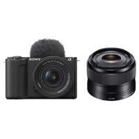 索尼(SONY)ZV-E10M2K黑色套装+SEL35F18