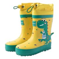 KK树橡胶儿童雨鞋防滑防水鞋小雨靴男童女童胶鞋大童宝宝套鞋