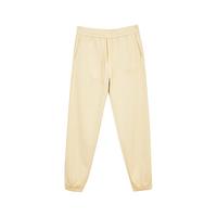杰克·琼斯（JACK&JONES）衣服男装潮流休闲宽松男裤棉束脚裤舒适百搭简约运动裤卫裤男 燕麦色A08 S 170