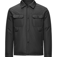 HLA海澜之家羽绒服男24新山不在高石墨烯翻领外套冬HWRAW4W087A 黑色8K 185/100A 2XL165~176斤