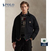 RALPH LAUREN Polo Ralph Lauren 拉夫劳伦 男装 25秋Polo Country帆布夹克RL100374 001-黑色 M