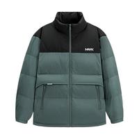 马克华菲 【90%鸭绒】羽绒服男24秋冬立领百搭高充绒舒适保暖外套上衣 203军绿 廓型版 2XL